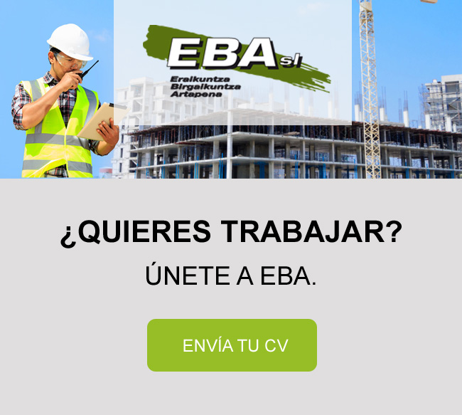 ¿Quieres trabajar? Únete a EBA